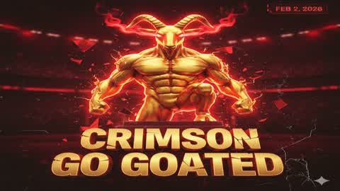 Go GOATED: Crimson Edition