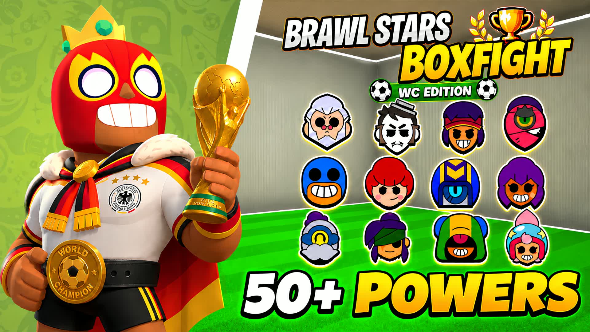 BRAWLSTARS BOX PVP - WORLD CUP EDITION⚽