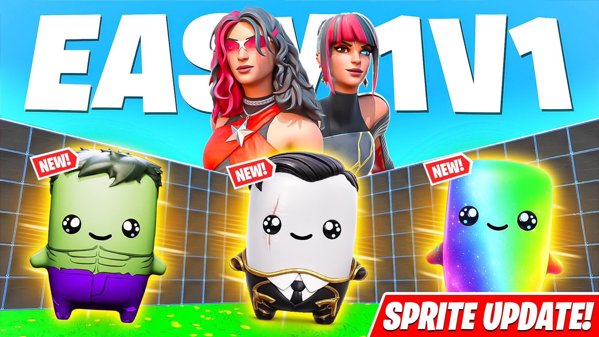 EASY 1V1 FFA - ALL GUNS & RIDES - DCAVA