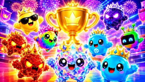 🚀 Red vs Blue 🎉 Hero Party