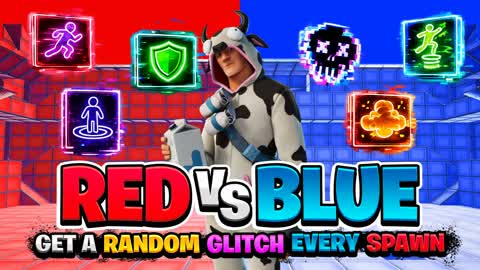 🔴🔵 GLITCH RED VS BLUE