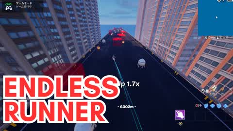 ENDLESS RUNNER in Fortnite