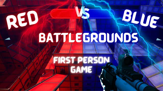 FIRST PERSON RED VS BLUE BATTLE🔵🔴