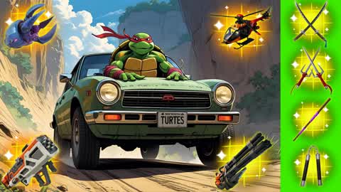 CITY TURTES - CARS GAMES