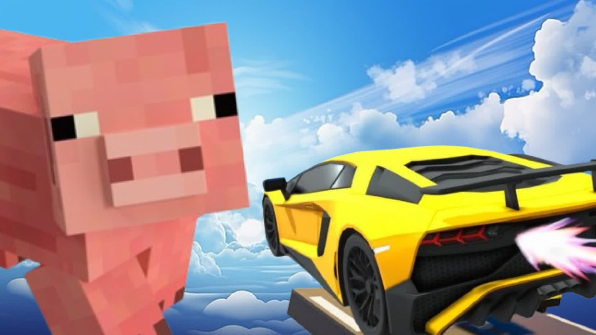 Minecraft Car Parkour 1718-4546-2074 by rocketracingmaps - Fortnite ...