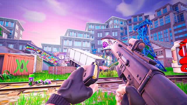 FIRST PERSON RAILTOWN 🎯 GUN GAME
