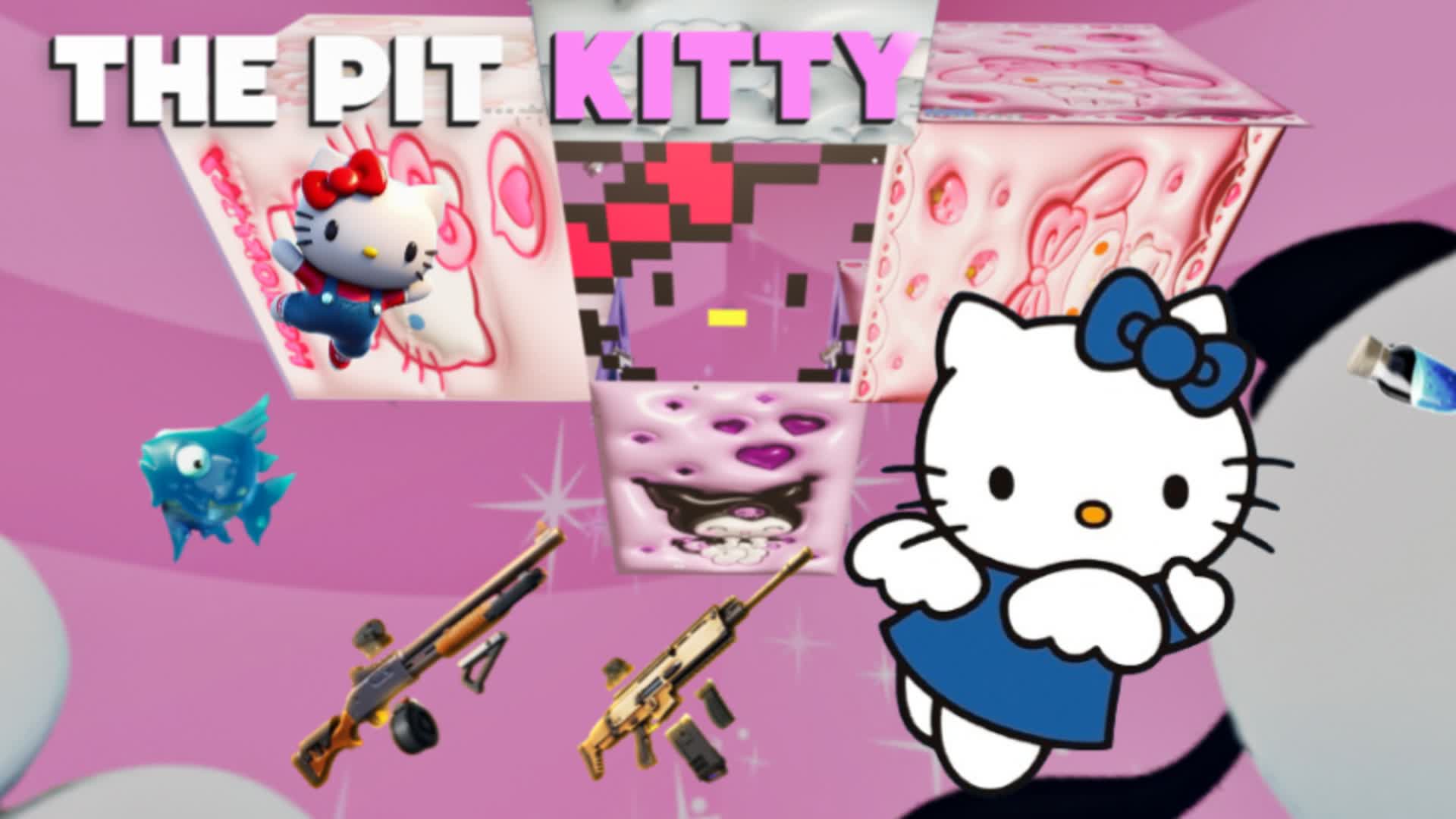 The Pit - Hello Kitty💟😻 5980-6059-7516 by katitauwu - Fortnite Creative ...