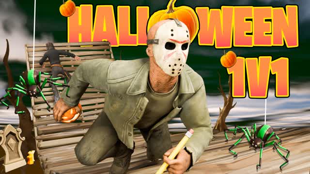 HALLOWEEN 1V1 BUILD FIGHTS