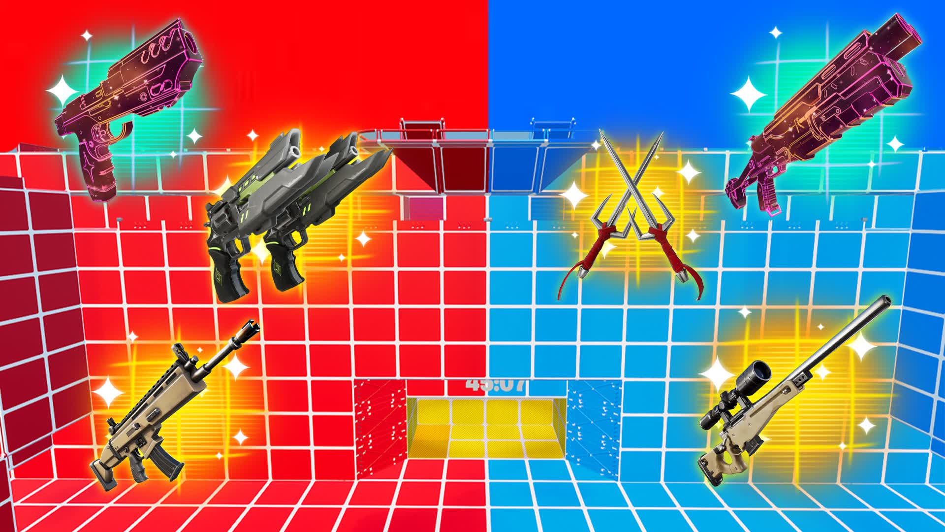 EXCITED RED VS BLUE 🔴🔵
