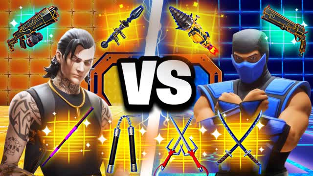 CRAZY TMNT💙SUB ZERO VS MIDAS💛