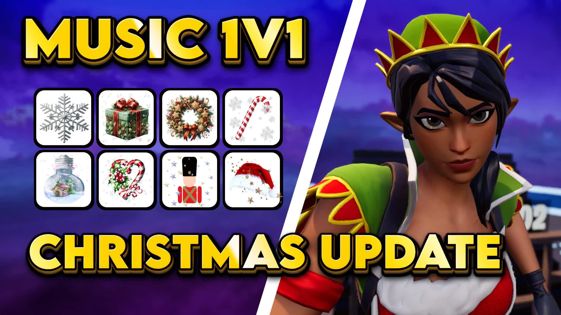 MUSIC 1V1 ✨CHRISTMAS UPDATE ❄️