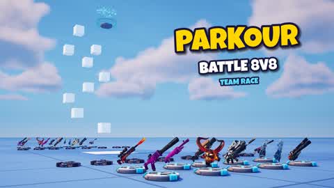 Parkour Battle: 8v8 Team Race