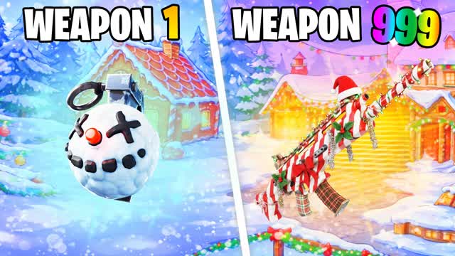 ❄️ WINTER GUN GAME 🎄 XMAS ONE-SHOT 🎯