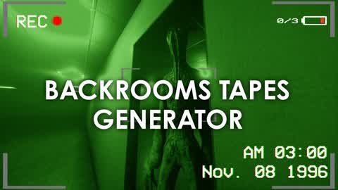 Backrooms Tapes: Generator [HORROR]