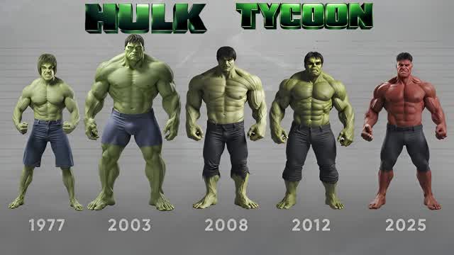 🟢 HULK TYCOON EVOLUTION 🎰 HEROES TOWER