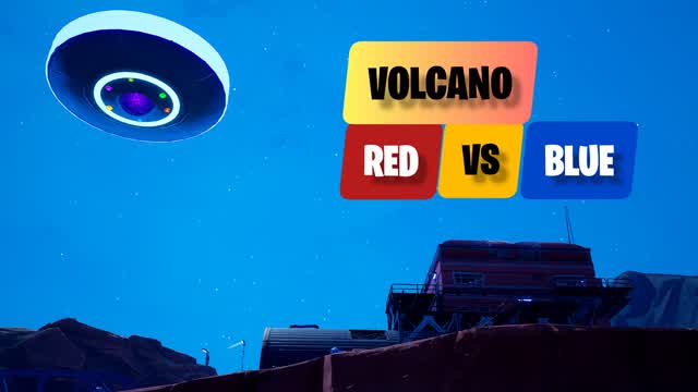 Volcano - Red Vs Blue