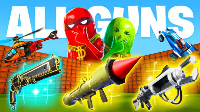 ALL WEAPONS & VEHICLES 1V1