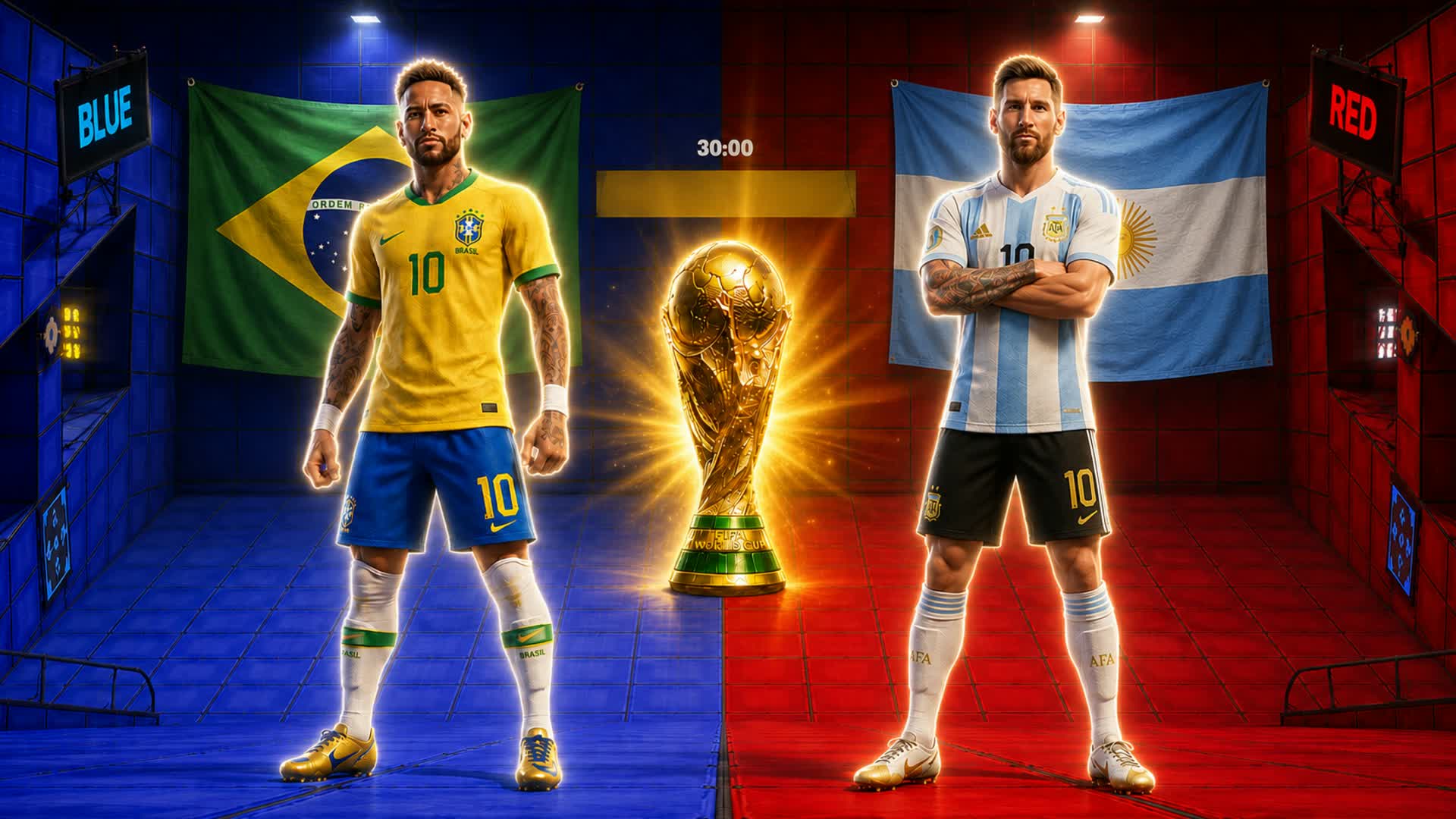 RED VS BLUE 🔴🔵 WORLD CUP 2026