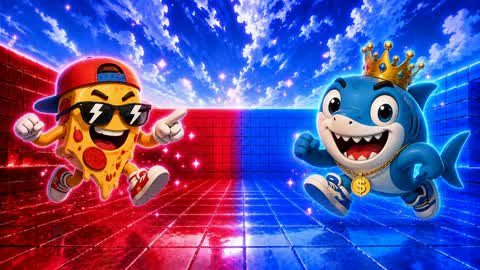 BLUE VS RED 🔵🔴FREE FOR ALL