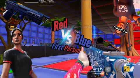 🔴RED VS🔵BLUE FREE FOR ALL FIRST PERSON