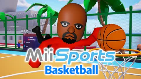 Mii Sports Basketball🏀🏃