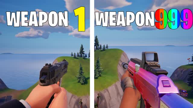 FIRST PERSON GUN GAME ONE SHOT🎯- TILTED