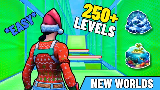 ⭐WORLDS DEFAULT PARKOUR EASY 250+⭐