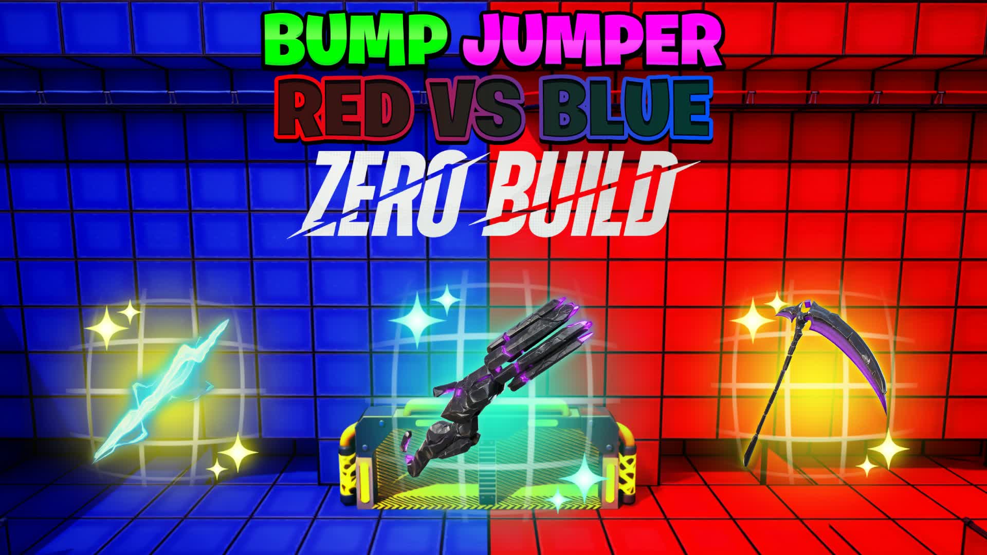 BUMP JUMPER レッド vs ブルーゼロビルド🔴🔵