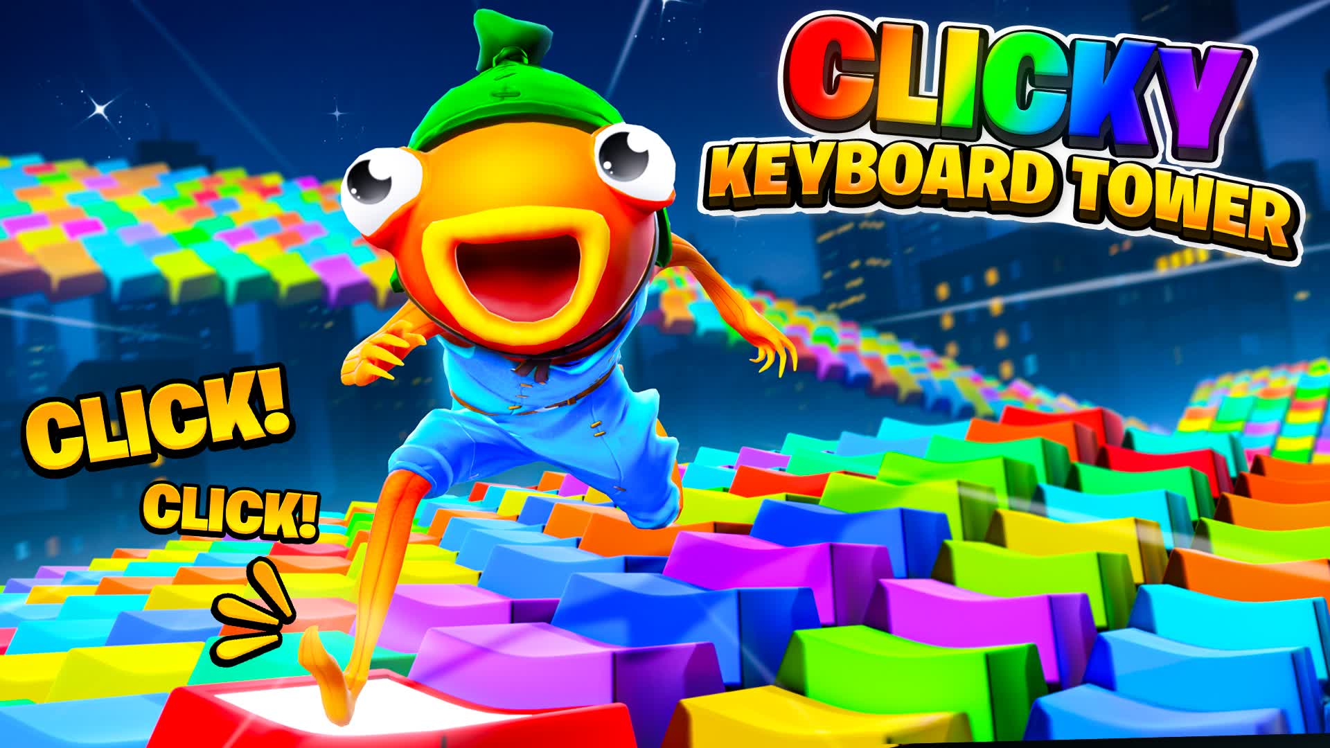 CRAZY KEYBOARD OBBY PARKOUR ⭐️