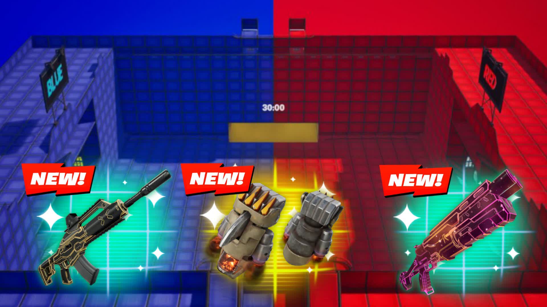 THE MEGA RED VS BLUE🔴🔵