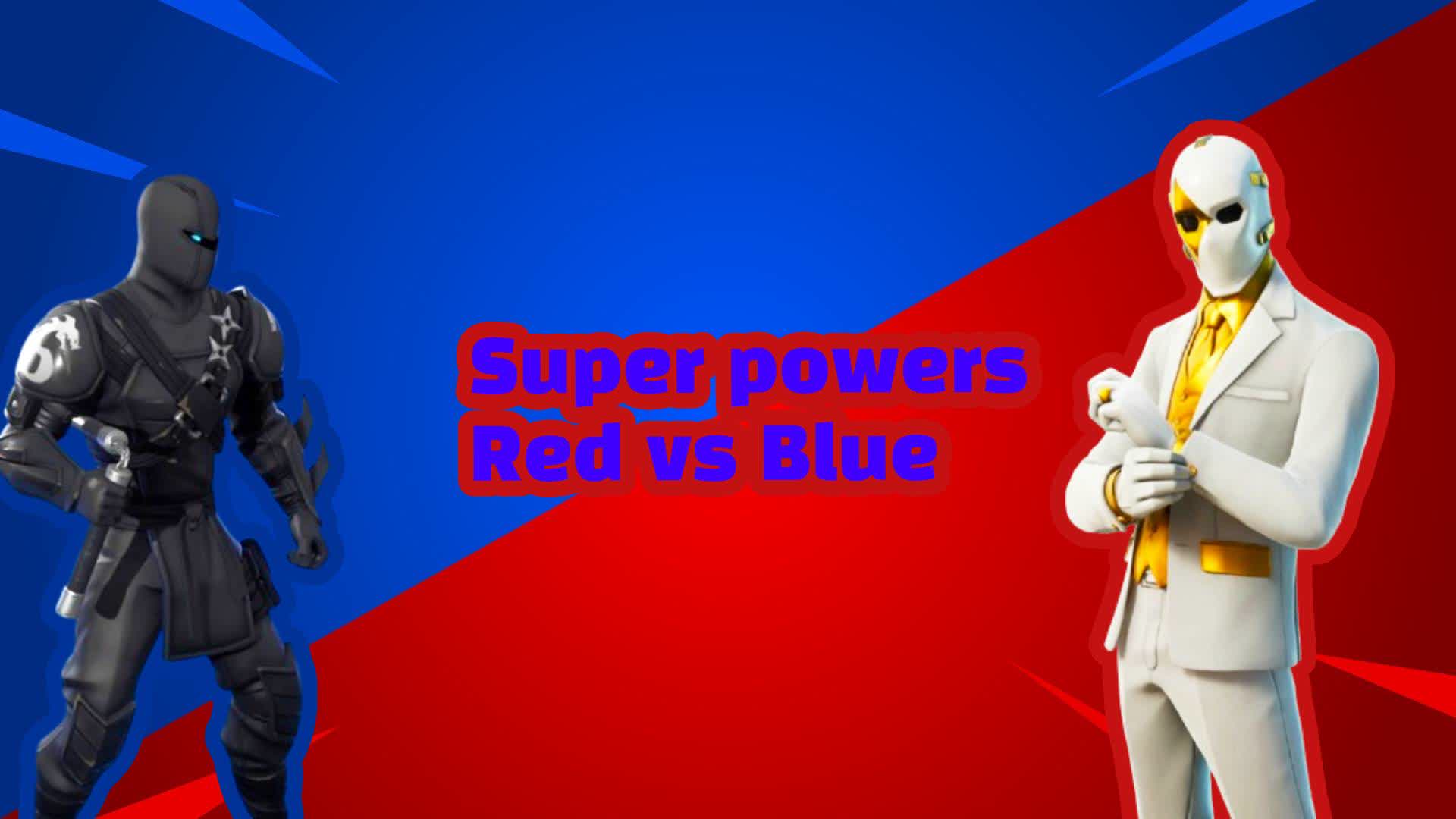 スーパーパワーズ レッド対ブルー