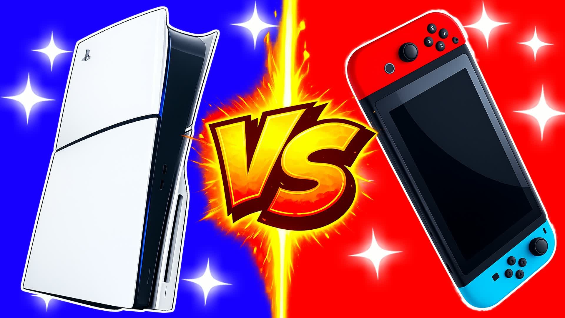 CONSOLE VS CONSOLE🔴🔵 RED VS BLUE