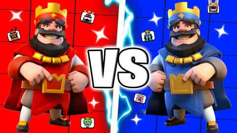 MEGA CLASH RED VS BLUE 🔴🔵