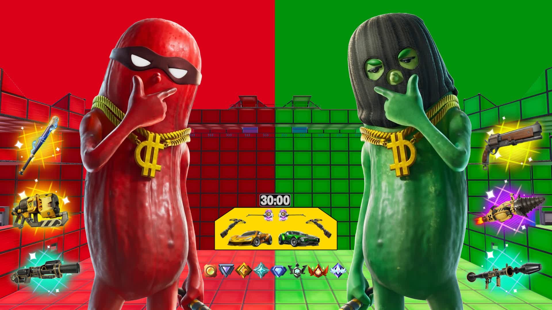 RED VS GREEN 🔴💚