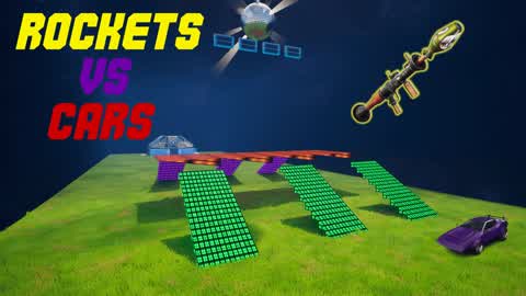Rockets VS Cars Neon
