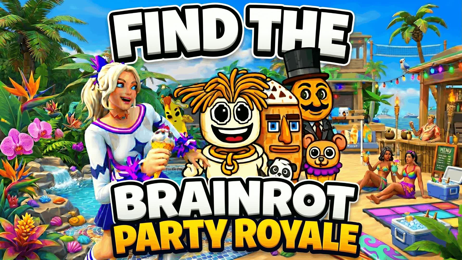 ブレーンロットを見つけよう 🌀 (パーティーロイヤル)
