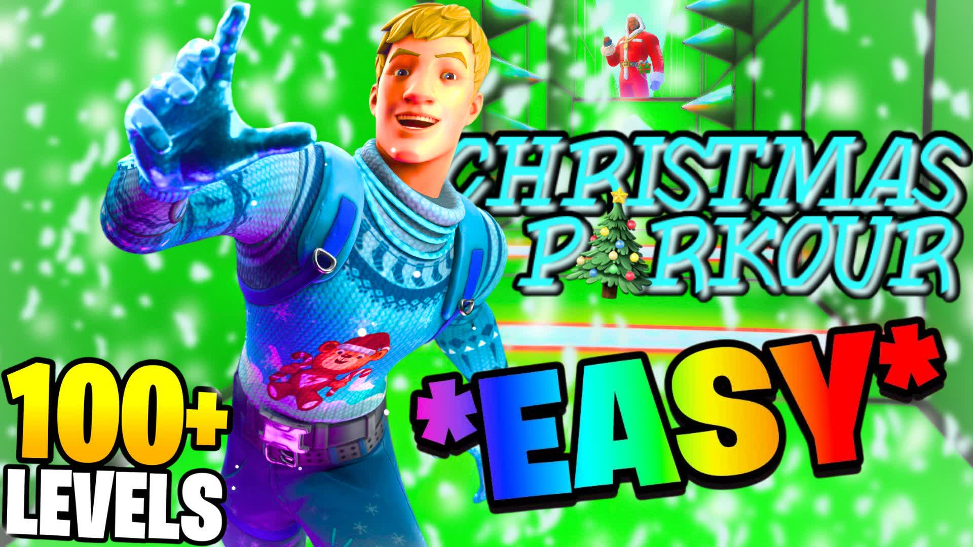🎄 CHRISTMAS PARKOUR EASY 100+ 🎅