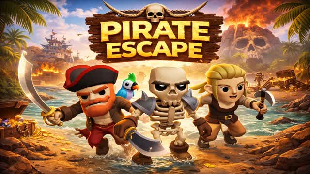 PIRATE ESCAPE [ROGUELIKE]