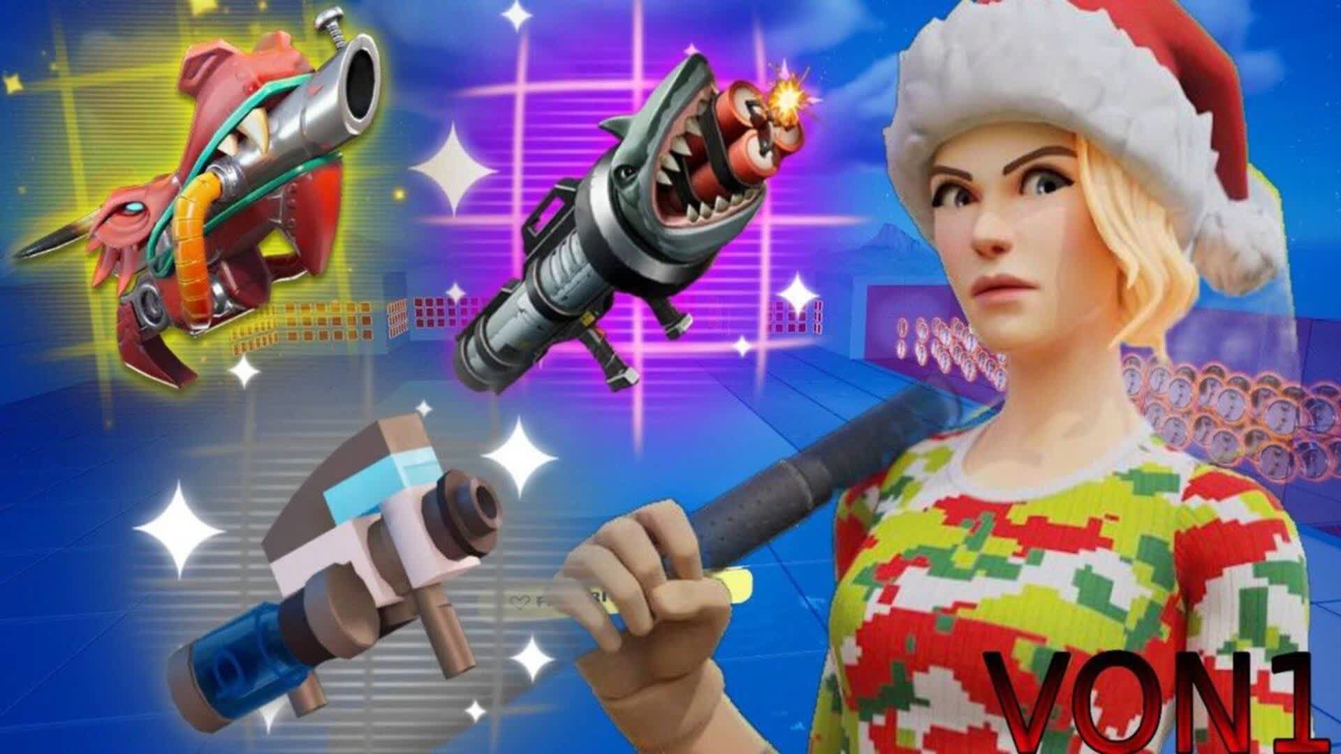 1V1 WITH SUPER WEAPONS