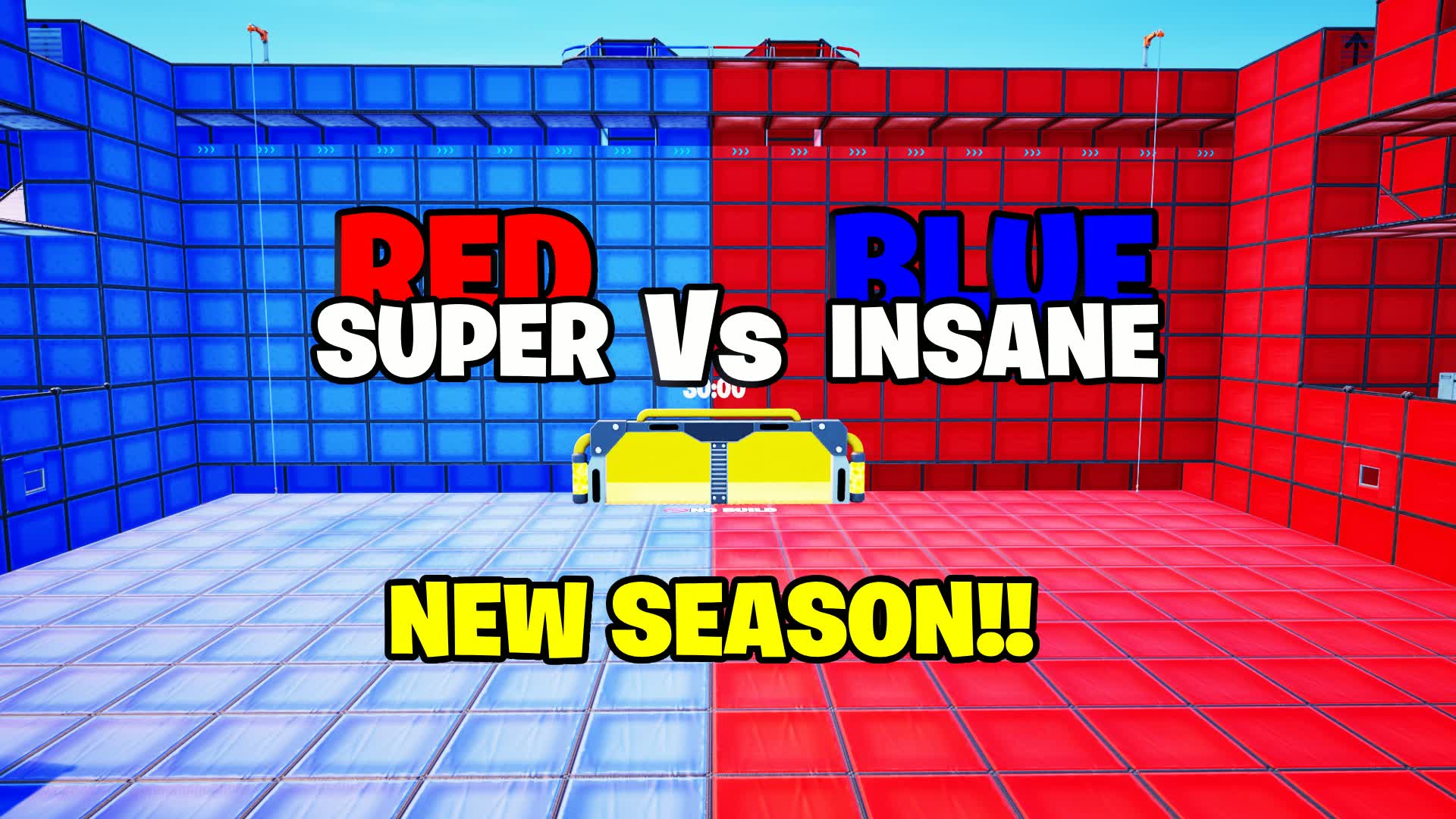 🔴スーパーインセインレッド vs ブルー🔵
