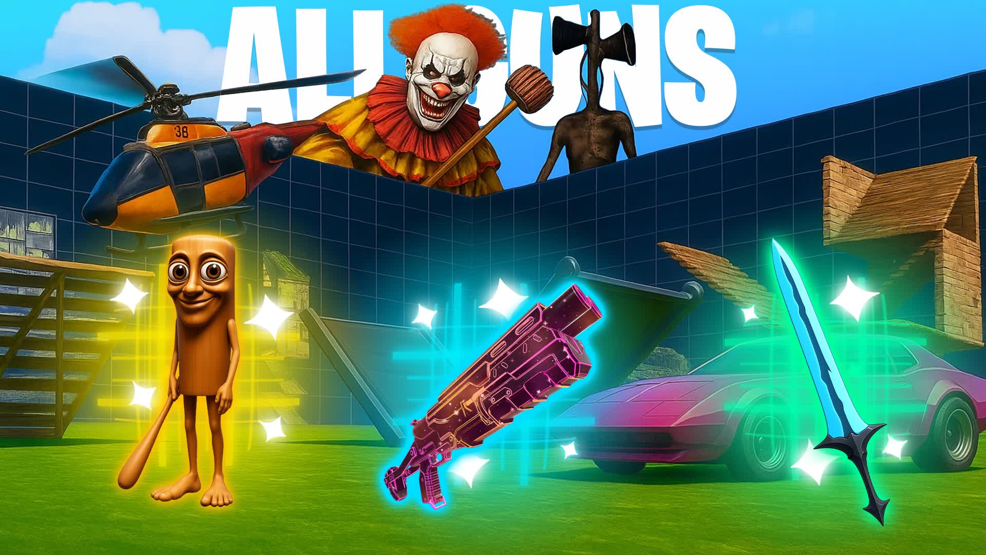 HORROR 1V1 WITH EVERY GUN