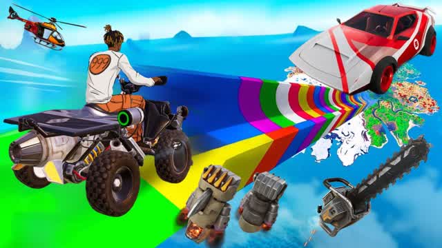 🔧TMNT MEGA CIUDAD🌇MEGA RAMPA🔥