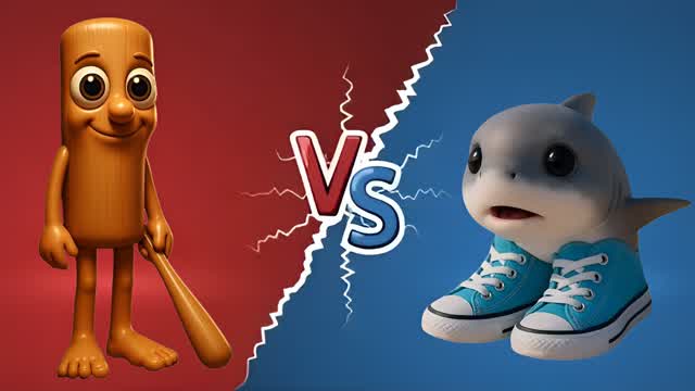 TMNT BRAINROT RED VS BLUE đŽđ”