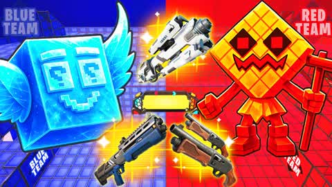 ULTIMATE 🔴 RED VS BLUE 🔵 PRO VS NOOB