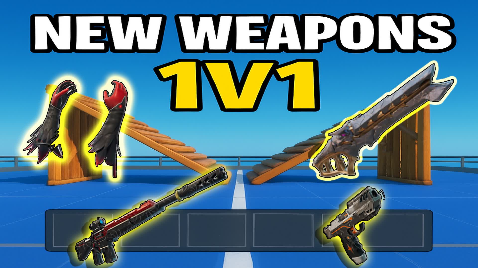 NEW WEAPONS 1V1