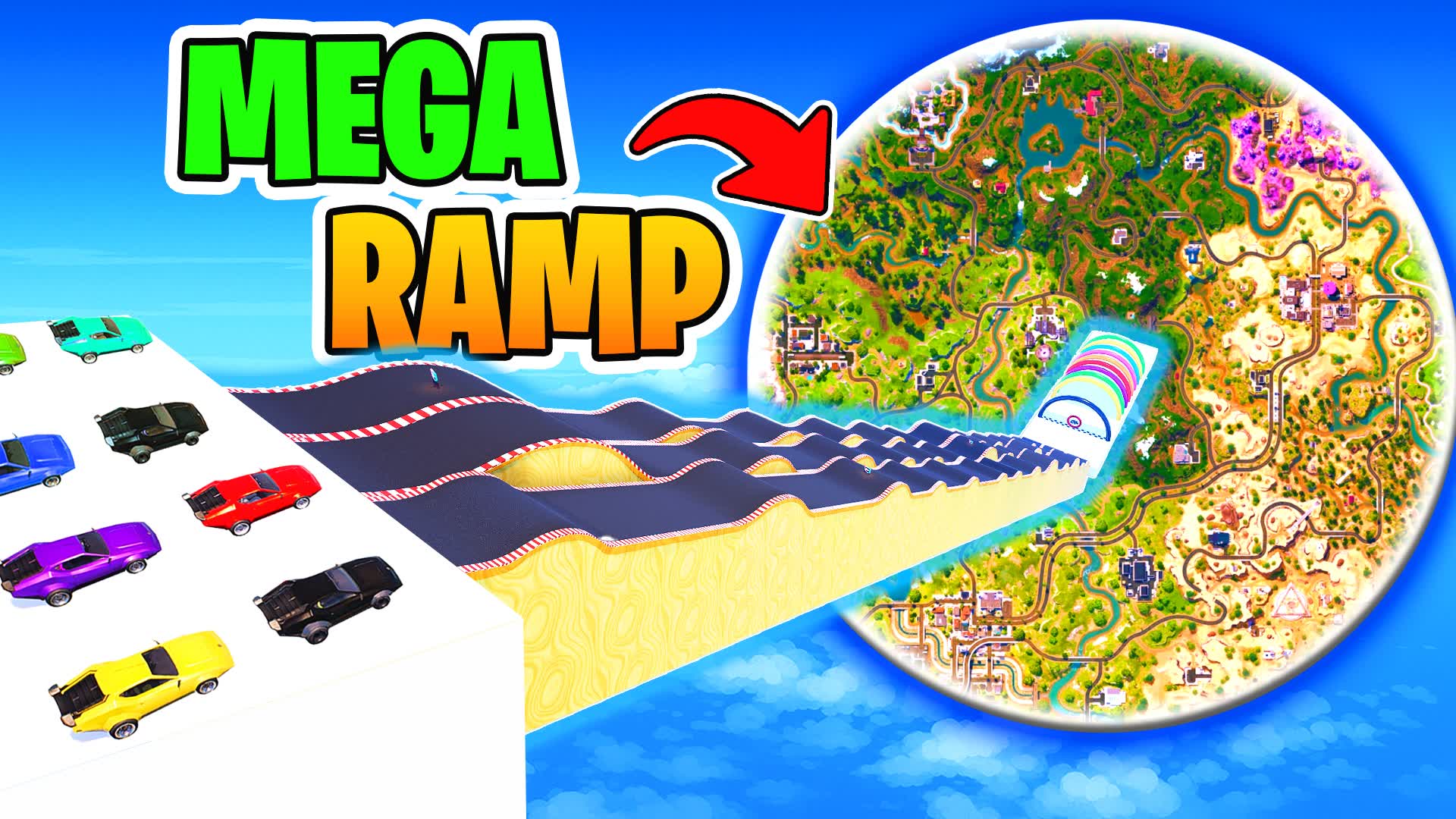 MEGA CARS SUPER RAMP