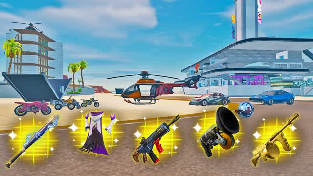 TILTED PARADISE 1V1 WITH EVERY GUN FFA