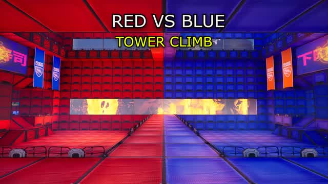 Red VS Blue Tower Climb