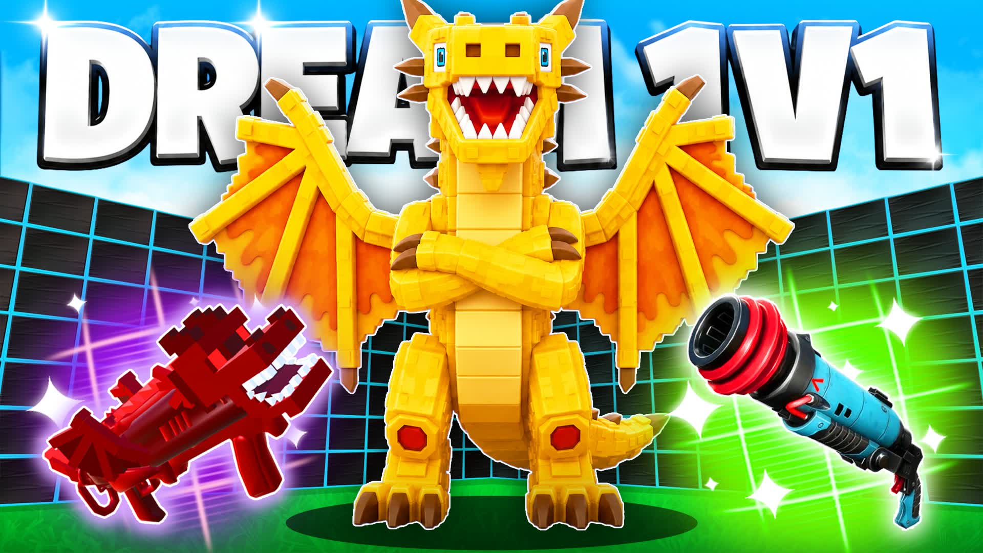 DREAM 1v1 FFA -ALL WEAPONS & VEHICLES