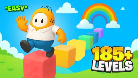 🌈👑 CRAZY RAINBOW OBBY & MINIGAMES 👑🌈